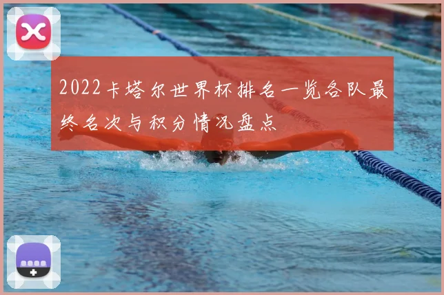 2022卡塔尔世界杯排名一览各队最终名次与积分情况盘点